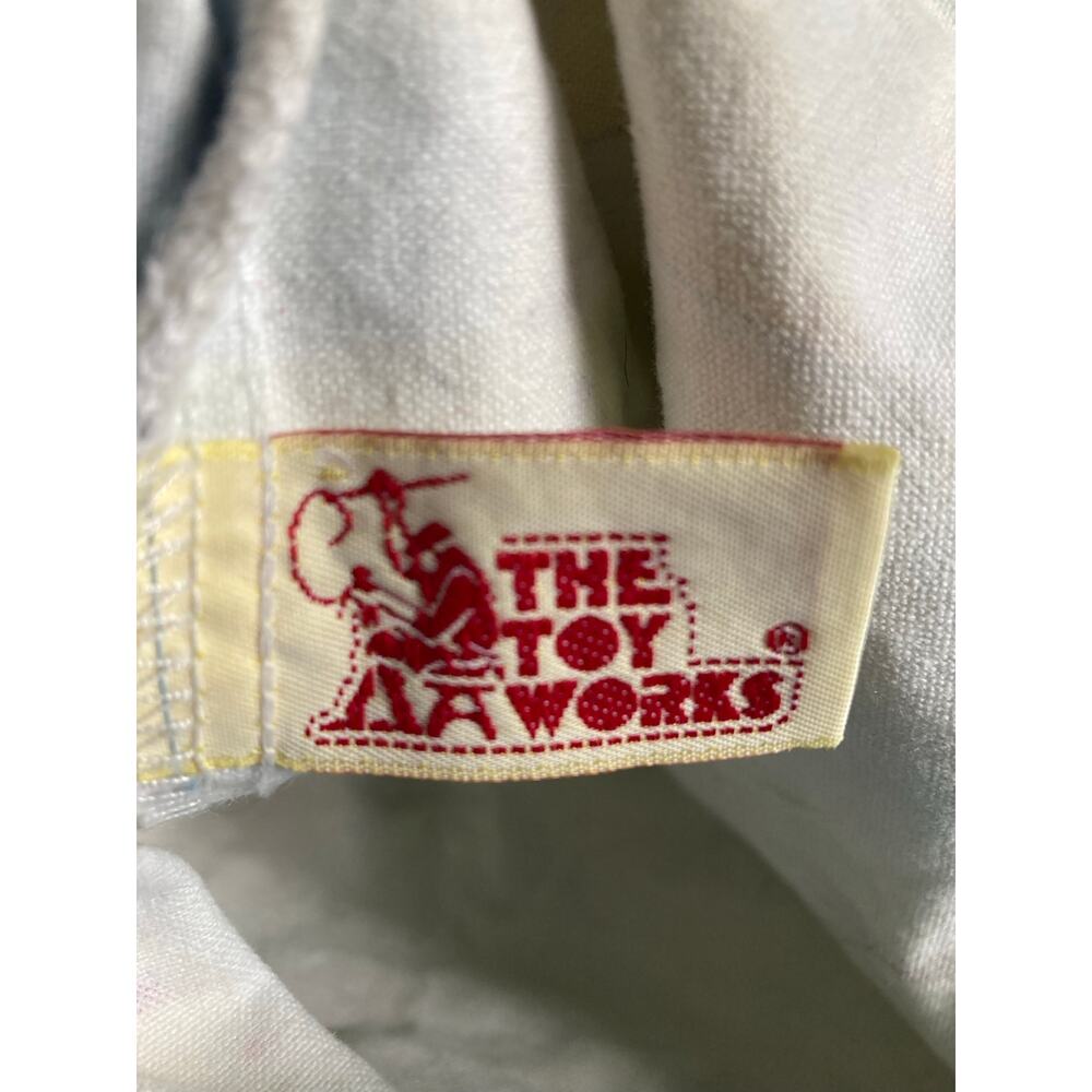Vintage The Toy Works Curious George Denim Backpack - Picture 9 of 11